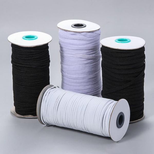 3/6mm 100/160yards elastic rope band ear hanging diy mask sewing accessories white black string stretch rope ribbon elastic cord, Black;white
3/6mm 100/160yards elastic rope band ear hanging diy mask sewing accessories white black string stretch rope ribbon elastic cord, Black;white