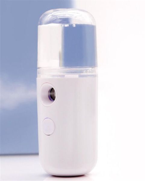 

new health 30ml mini nano facial sprayer usb nebulizer face steamer humidifier hydrating anti-aging wrinkle women beauty skin care tools