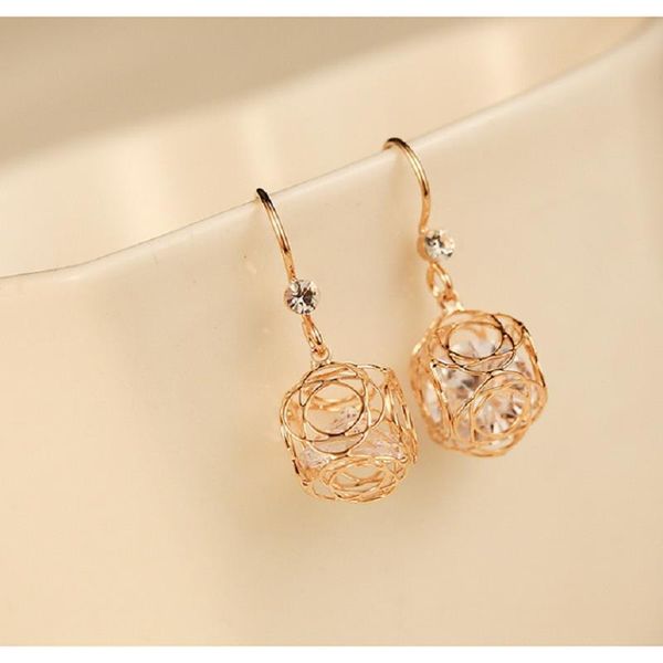fashionable new style hollow zircon ball with ultra flash earrings, can be mixed, Silver
fashionable new style hollow zircon ball with ultra flash earrings, can be mixed, Silver
