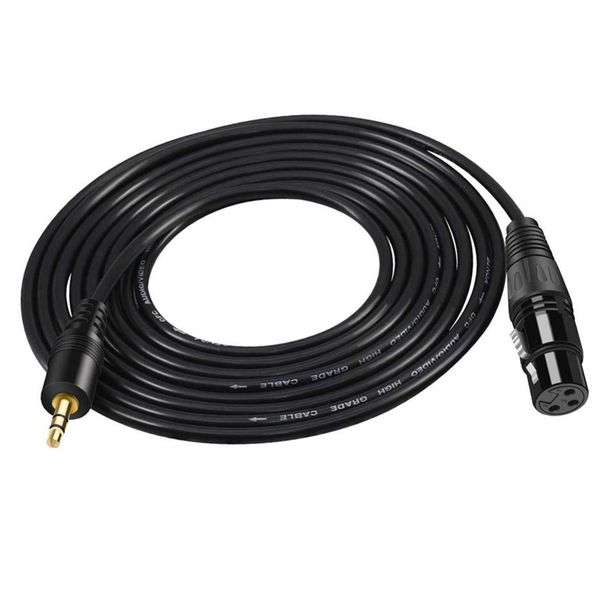 stereo microphone cable 3.5 mm trs male to xlr female microphone audio cable
stereo microphone cable 3.5 mm trs male to xlr female microphone audio cable