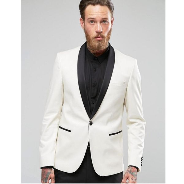 elegant men suit groom wear 2019 new groomsmen casual fashion blazer slim prom tuxedo wedding suits for men bridegroom 2 pieces, White;black
elegant men suit groom wear 2019 new groomsmen casual fashion blazer slim prom tuxedo wedding suits for men bridegroom 2 pieces, White;black