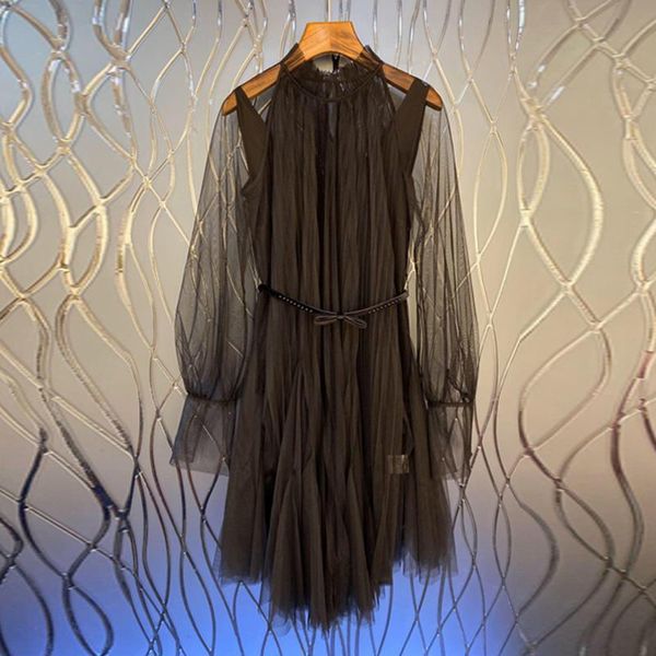 red roosarosee designer 2020 summer black mesh dress holiday women elegant long sleeve party dresses vestidos robe femme lady, Black;gray
red roosarosee designer 2020 summer black mesh dress holiday women elegant long sleeve party dresses vestidos robe femme lady, Black;gray
