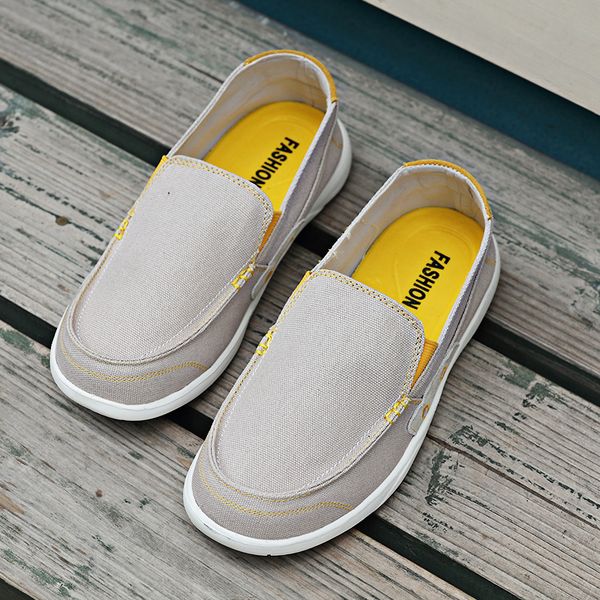 breathable casual shoes men canvas shoes 2020 lightweight lazy loafers men driving flats walking sneakers, Black
breathable casual shoes men canvas shoes 2020 lightweight lazy loafers men driving flats walking sneakers, Black