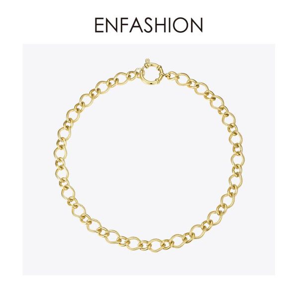 chains enfashion link chain choker necklace women gold color stainless steel chunky necklaces fashion jewelry party collier p203066, Silver
chains enfashion link chain choker necklace women gold color stainless steel chunky necklaces fashion jewelry party collier p203066, Silver
