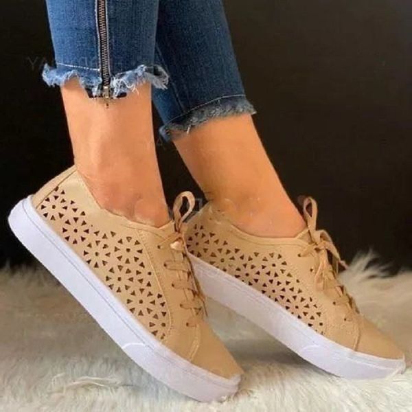 spring autumn women flat shoes lace up round toe casual ladies sneakers hollow out platform comfortable female shoes, Black
spring autumn women flat shoes lace up round toe casual ladies sneakers hollow out platform comfortable female shoes, Black