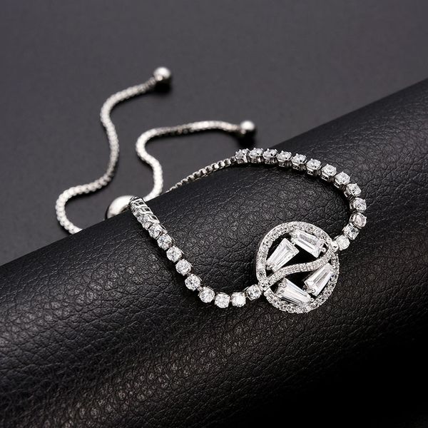 women charm bracelets crystal small fresh geometric round adjustable bracelet bangles gift, Golden;silver
women charm bracelets crystal small fresh geometric round adjustable bracelet bangles gift, Golden;silver