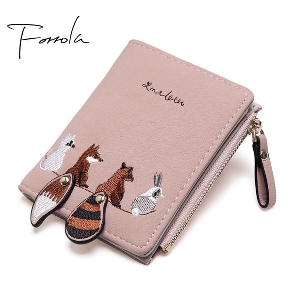 fashion women's wallet lovely cartoon animals short leather female small coin purse hasp zipper kid purse card holder for girls, Red;black
fashion women's wallet lovely cartoon animals short leather female small coin purse hasp zipper kid purse card holder for girls, Red;black