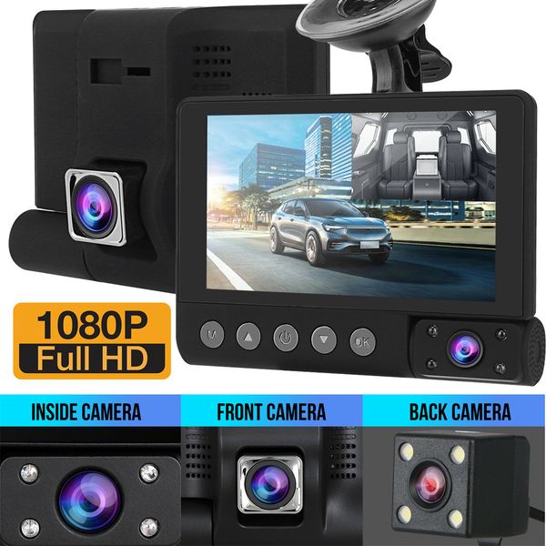 full hd 1080p car dvr camera auto 4 inch rearview mirror digital video recorder 3 lens registratory camcorder
full hd 1080p car dvr camera auto 4 inch rearview mirror digital video recorder 3 lens registratory camcorder