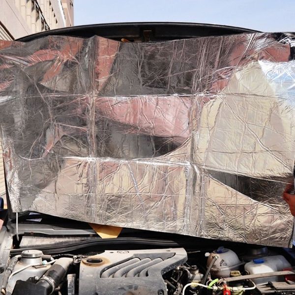newcar-styling car hood engine firewall heat mat deadener sound insulation deadening aluminum foil sticker shield mat
newcar-styling car hood engine firewall heat mat deadener sound insulation deadening aluminum foil sticker shield mat