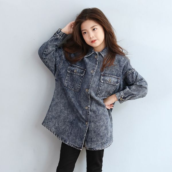 fashion 2020 children girl jeans coat for kids clothes teenage girl long denim jackets clothing girls long sleeve trench coats, Blue;gray
fashion 2020 children girl jeans coat for kids clothes teenage girl long denim jackets clothing girls long sleeve trench coats, Blue;gray