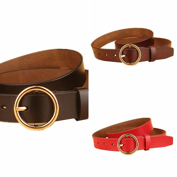 small round buckle genuine leather small round buckle leather women's casual cowhide belt women's high-end versatile fashion belt, Black;brown
small round buckle genuine leather small round buckle leather women's casual cowhide belt women's high-end versatile fashion belt, Black;brown
