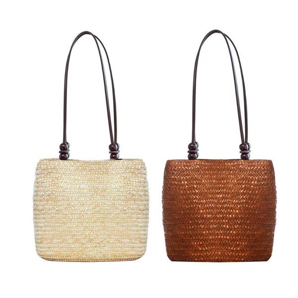 2 color women's bag beach woven bags for summer travel womens designer shoulder bag ladies knitting women straw handbags z0
2 color women's bag beach woven bags for summer travel womens designer shoulder bag ladies knitting women straw handbags z0