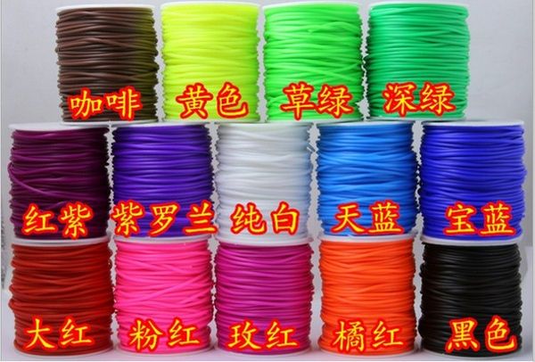 50m/roll hollow rubber tubing cord for cover wire varies colors jewellery necklace bracelet making 14 colors 2mm, Black;white
50m/roll hollow rubber tubing cord for cover wire varies colors jewellery necklace bracelet making 14 colors 2mm, Black;white