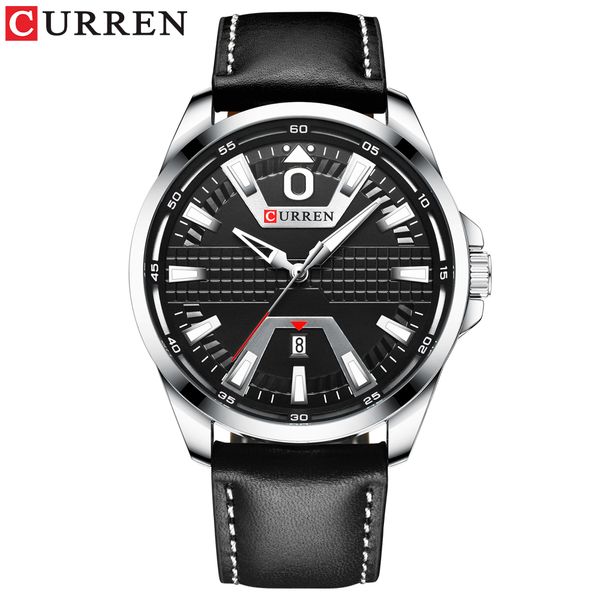 watch clock date curren fashion masculino leather brand man quartz creative business wristwatch auto watch relogio luxury xcfhe, Slivery;brown
watch clock date curren fashion masculino leather brand man quartz creative business wristwatch auto watch relogio luxury xcfhe, Slivery;brown