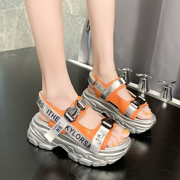 candy colors casual platform wedge sandals women shoes summer cool buckle decoration thick sole sandals women beach shoes, Black
candy colors casual platform wedge sandals women shoes summer cool buckle decoration thick sole sandals women beach shoes, Black