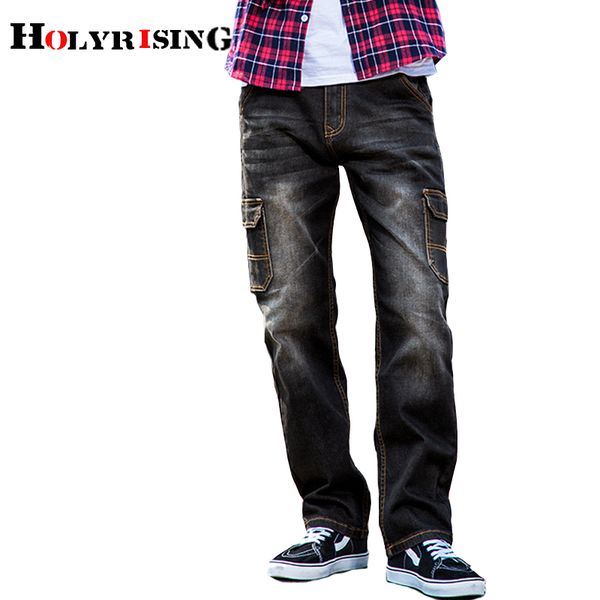 holyrising men multi pocket jeans pants casual cotton denim trousers denim men pant 28-48 size jeans 18726-5, Blue
holyrising men multi pocket jeans pants casual cotton denim trousers denim men pant 28-48 size jeans 18726-5, Blue