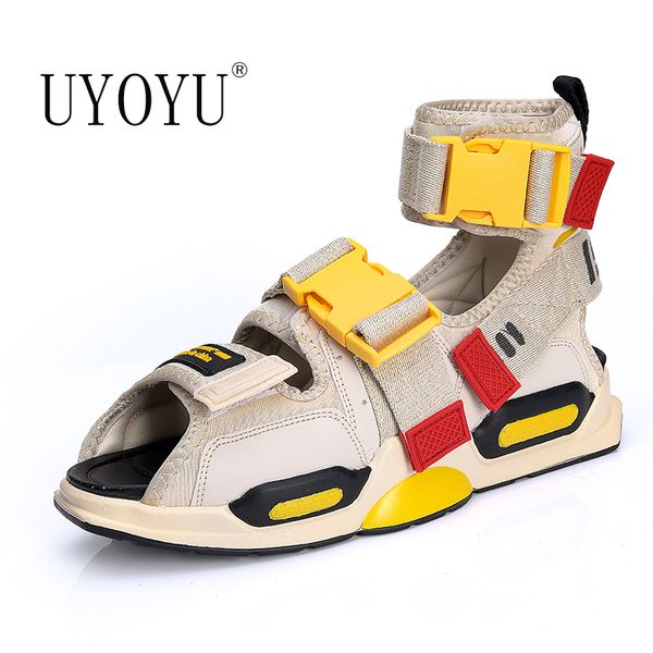 uyoyu 2020 new fashion summer mens shoes gladiator sandals open toe platform beach sandals boots rome style canvas men, Black
uyoyu 2020 new fashion summer mens shoes gladiator sandals open toe platform beach sandals boots rome style canvas men, Black