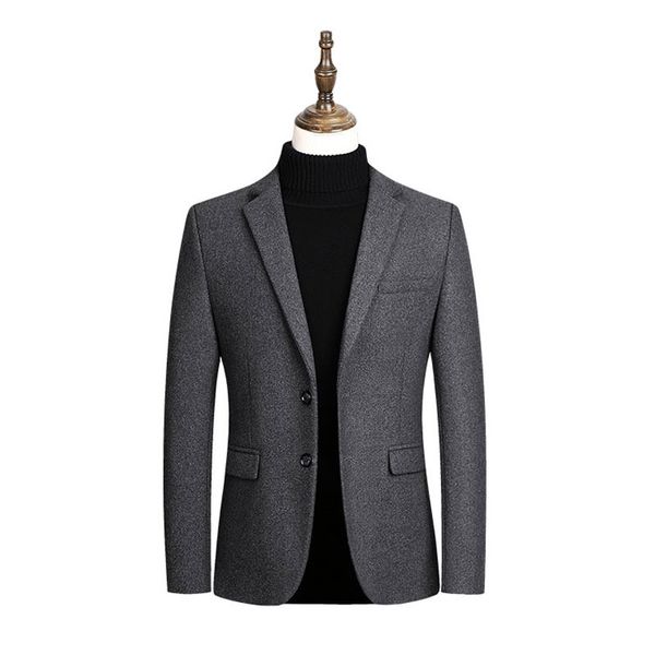 men's suits & blazers men wool blends blazer spring autumn solid color suit luxurious male, White;black 
men's suits & blazers men wool blends blazer spring autumn solid color suit luxurious male, White;black