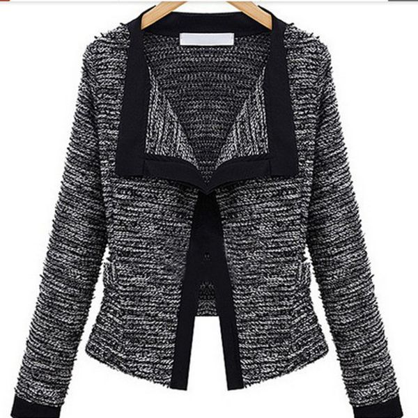 lanmrem 2019 new spring long sleeve turn-down collar lapel short thin wool joker small blazer nizi coat open stitch women qj022, Black
lanmrem 2019 new spring long sleeve turn-down collar lapel short thin wool joker small blazer nizi coat open stitch women qj022, Black