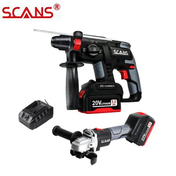 scans k233 tools 20v cordless power tools li-ion angel grinder and rotary hammer combo kit with 2*5.0ah batteries
scans k233 tools 20v cordless power tools li-ion angel grinder and rotary hammer combo kit with 2*5.0ah batteries