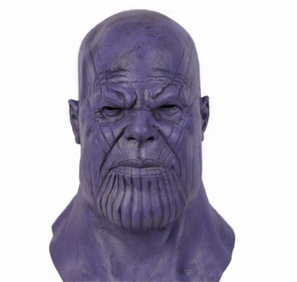 thanos cosplay costume accessories avengers latex mask halloween dancing party collection props, Silver
thanos cosplay costume accessories avengers latex mask halloween dancing party collection props, Silver