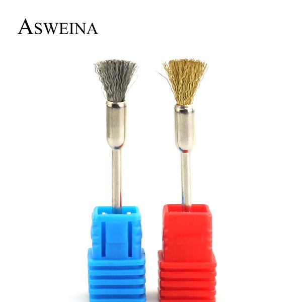 1pcs nail drill bit brush metallic copper wire cleaning brush gold rotary portable electric nail drill cleaner tools accessories
1pcs nail drill bit brush metallic copper wire cleaning brush gold rotary portable electric nail drill cleaner tools accessories