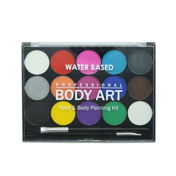 15 colors body paint professional water-based safe body painting pigment stage face color makeup halloween christmas party tools
15 colors body paint professional water-based safe body painting pigment stage face color makeup halloween christmas party tools