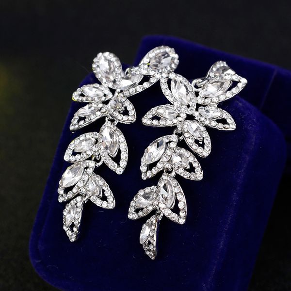 fashion- earrings crystal bridal earrings wedding jewelry sliver color rhinestone fashion women party jewelry, Silver
fashion- earrings crystal bridal earrings wedding jewelry sliver color rhinestone fashion women party jewelry, Silver