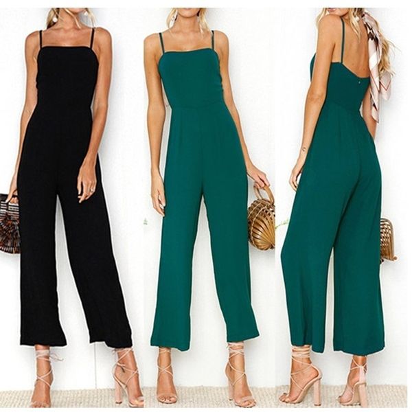 yoga outfits 2021 women's summer chiffon pants sleeveless jumpsuit backless casual solid color rompers fitness gym sport trousers, White;red
yoga outfits 2021 women's summer chiffon pants sleeveless jumpsuit backless casual solid color rompers fitness gym sport trousers, White;red