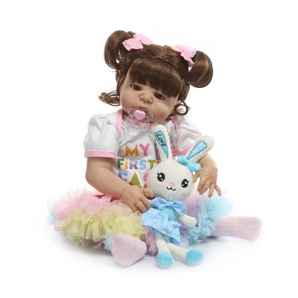 bebe reborn 22 inch 56 cm full silicone newborn baby reborn doll with rabbit babies dolls lifelike real bebe doll for children birthday
bebe reborn 22 inch 56 cm full silicone newborn baby reborn doll with rabbit babies dolls lifelike real bebe doll for children birthday