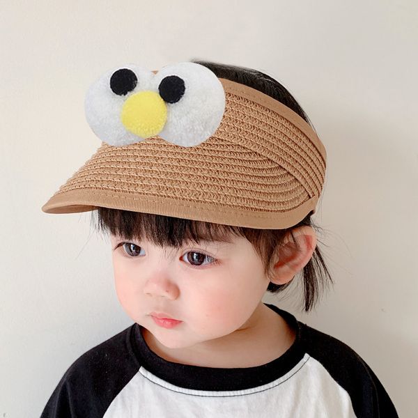 spring and summer children cartoon big eyes empty straw hat baby sun hat sunscreen straw, Blue;gray
spring and summer children cartoon big eyes empty straw hat baby sun hat sunscreen straw, Blue;gray