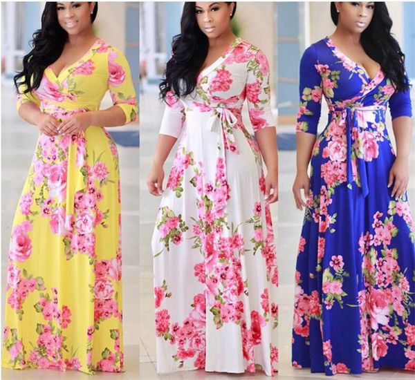 floral print womens casual dresses fashion irregular bow bind panelled womens designer dresses casual females clothing, Black;gray
floral print womens casual dresses fashion irregular bow bind panelled womens designer dresses casual females clothing, Black;gray