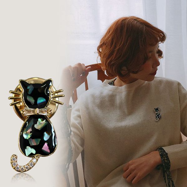 pins, brooches fashion brooch cartoon style animal cat shape jewelry black and white bicolor clothing bag accessories, Gray
pins, brooches fashion brooch cartoon style animal cat shape jewelry black and white bicolor clothing bag accessories, Gray