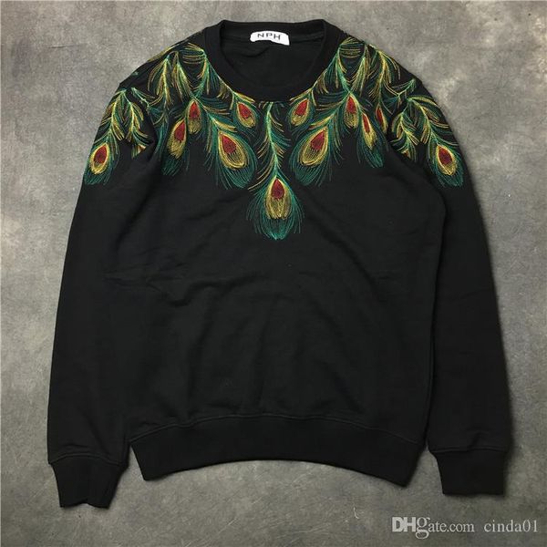 peacock feather printed пуловер женщин людей вскользь тонкий пуловер мужской женский hip hop дизайнер фуфаек с длинным рукавом футболки, Black
peacock feather printed пуловер женщин людей вскользь тонкий пуловер мужской женский hip hop дизайнер фуфаек с длинным рукавом футболки, Black
