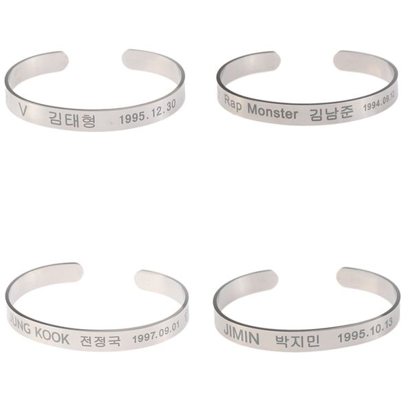stainless steel bracelet jimin jung kook birthday adjustable bracelet bangle jewley accessories yg302, Black
stainless steel bracelet jimin jung kook birthday adjustable bracelet bangle jewley accessories yg302, Black