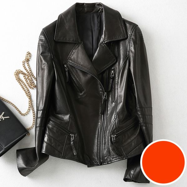 spring autumn sheepskin coat real genuine leather jacket women clothes 2019 women's fur coat korean vintage outwear zt2348, Black
spring autumn sheepskin coat real genuine leather jacket women clothes 2019 women's fur coat korean vintage outwear zt2348, Black