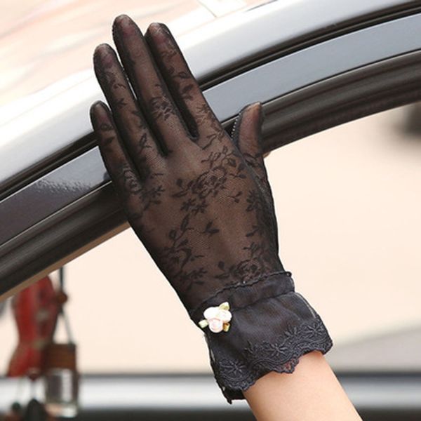 fashion lace touch screen gloves summer sun protection uv ladies thin models driving non-slip visor fitness gloves d97, Blue;gray
fashion lace touch screen gloves summer sun protection uv ladies thin models driving non-slip visor fitness gloves d97, Blue;gray
