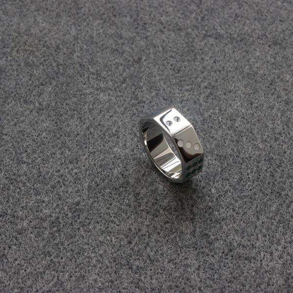 square wide ring men dice rings male design rings irregular charm party jewelry, Silver
square wide ring men dice rings male design rings irregular charm party jewelry, Silver