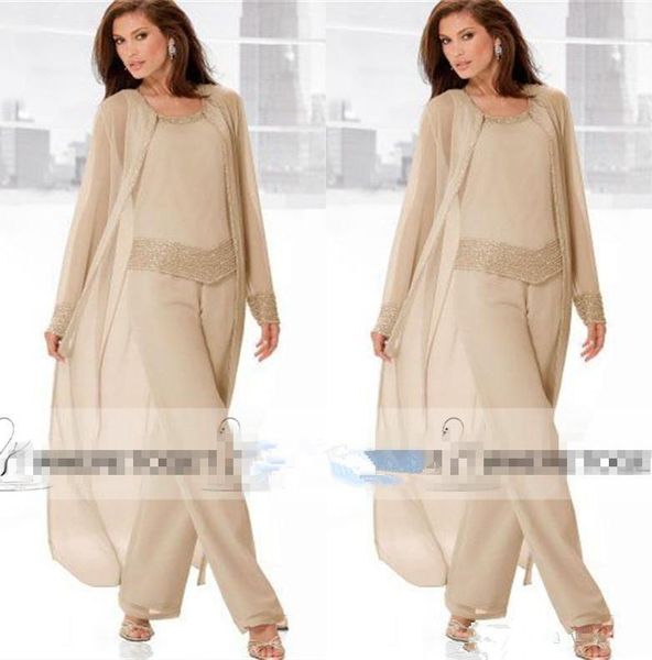 2019 champagne three piece mother of the bride pant suits with long jackets long sleeves beaded chiffon mother plus size wedding guest dress, Black;red
2019 champagne three piece mother of the bride pant suits with long jackets long sleeves beaded chiffon mother plus size wedding guest dress, Black;red