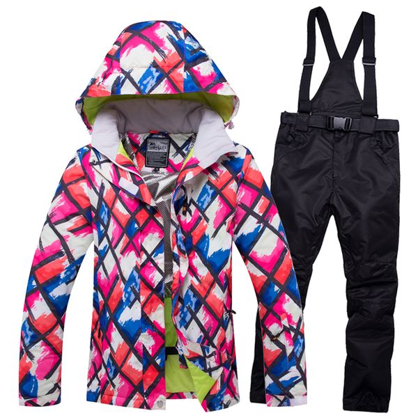 2019 women ski suit snowboard jacket pant thermal windproof waterproof -30 degree female skiing clothing outdoor sport wear suit
2019 women ski suit snowboard jacket pant thermal windproof waterproof -30 degree female skiing clothing outdoor sport wear suit