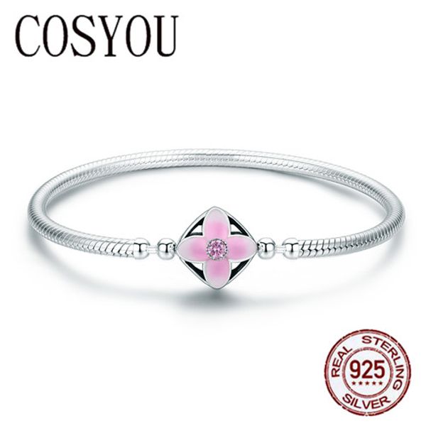 cosyou authentic 925 sterling silver spring cherry flower square clasp snake chain bracelet sterling silver jewelry s925 scb065, Golden;silver
cosyou authentic 925 sterling silver spring cherry flower square clasp snake chain bracelet sterling silver jewelry s925 scb065, Golden;silver