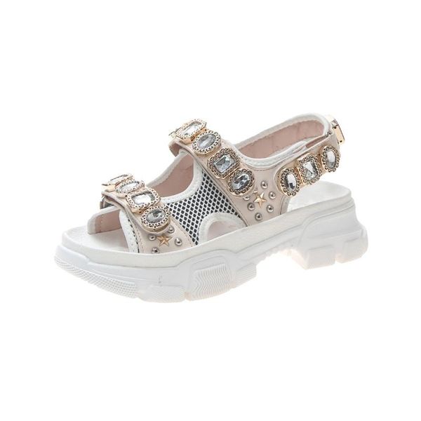 2019 spell color shining rhinestone round head woman high platform shoes new comfortable buckle lady party sandals, Black
2019 spell color shining rhinestone round head woman high platform shoes new comfortable buckle lady party sandals, Black