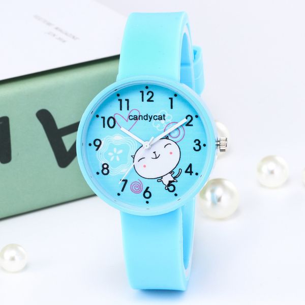 children cartoon wrist watch leisure time school student silica gel wrist watch quartz wrist-watches, Blue
children cartoon wrist watch leisure time school student silica gel wrist watch quartz wrist-watches, Blue