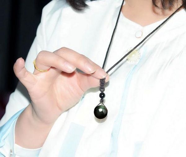 natural stone obsidian stone pendant necklace black transfer lucky love jewelry rope for women men gift, Silver
natural stone obsidian stone pendant necklace black transfer lucky love jewelry rope for women men gift, Silver