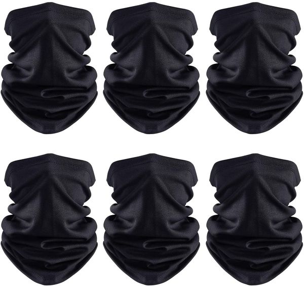 6 pieces summer face mask uv protection neck gaiter scarf sunscreen breathable bandana
6 pieces summer face mask uv protection neck gaiter scarf sunscreen breathable bandana