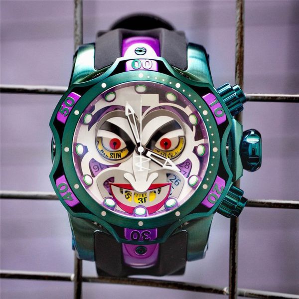 новый dc comics joker мужчины ремешок из нержавеющей стали кварцевые часы 52мм, Slivery;brown
новый dc comics joker мужчины ремешок из нержавеющей стали кварцевые часы 52мм, Slivery;brown