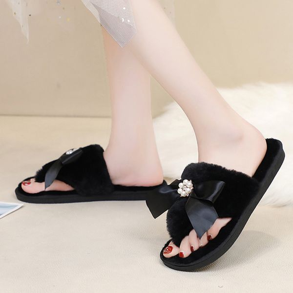 butterfly-knot warm slippers shoes woman fashion large size flat bottom home slippers warm non-slip cotton 2020 zapatos, Black
butterfly-knot warm slippers shoes woman fashion large size flat bottom home slippers warm non-slip cotton 2020 zapatos, Black