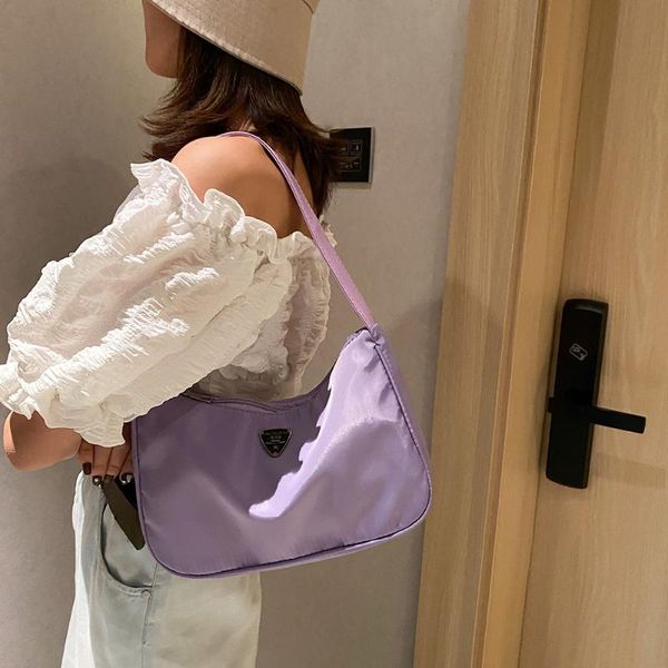 women nylon totes shoulder bag simple female street underarm handbag purse retro shoulder bag for women 2020
women nylon totes shoulder bag simple female street underarm handbag purse retro shoulder bag for women 2020