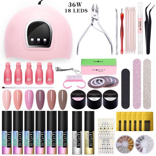 lilycute nail set uv led лампа осушитель с 18pcs светодиоды ногтей гель польский комплект soak off gel электродрели для для инструментов
lilycute nail set uv led лампа осушитель с 18pcs светодиоды ногтей гель польский комплект soak off gel электродрели для для инструментов