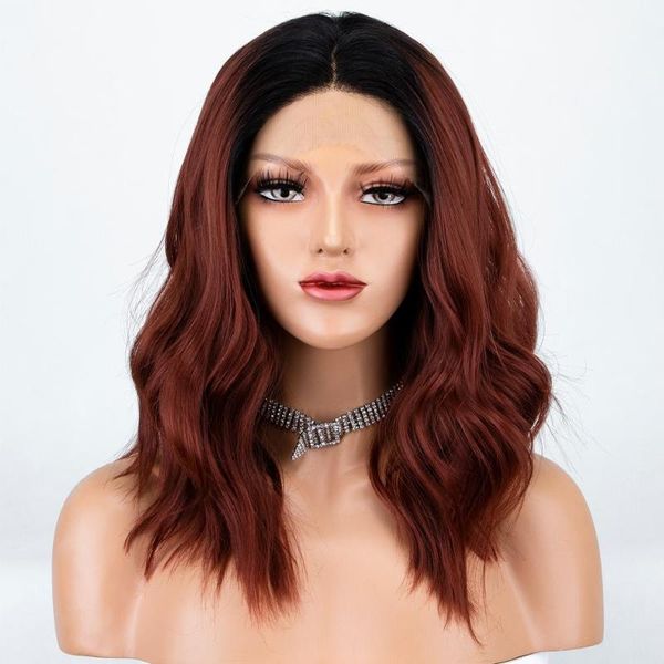 scheherezade ombre brown wig wavy synthetic lace front wigs for black women high temperature short bob cosplay wig
scheherezade ombre brown wig wavy synthetic lace front wigs for black women high temperature short bob cosplay wig